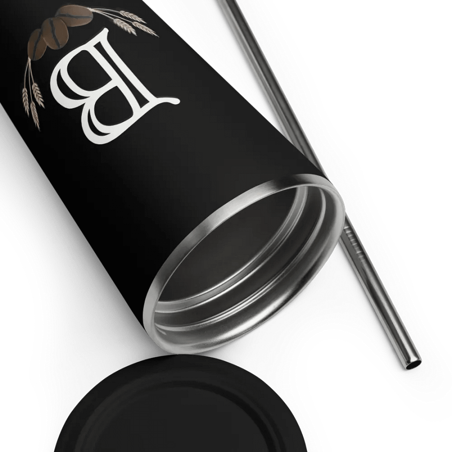 Bean and Barrel Logo Insulated Tumbler with Straw product image (15)