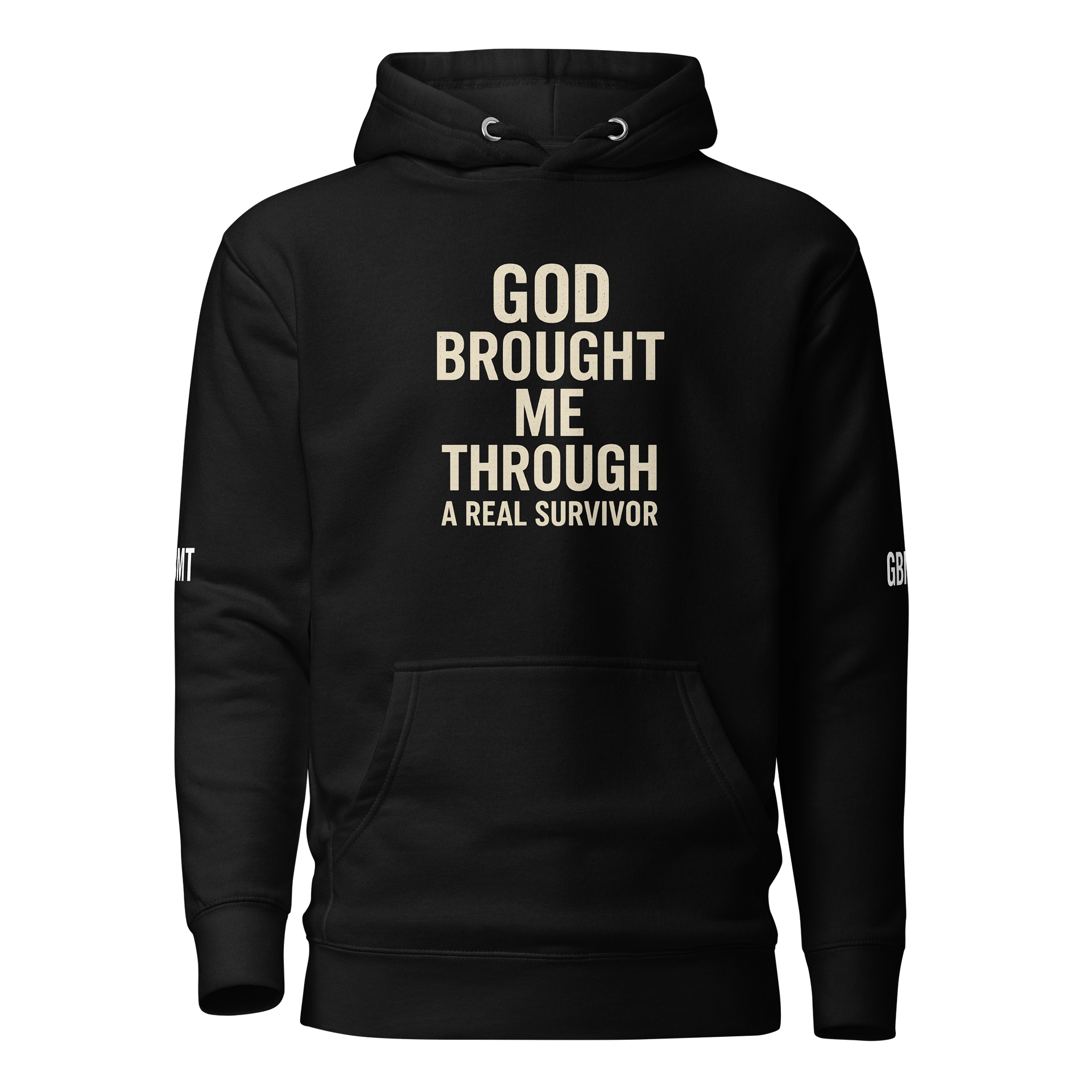 God Brought Me Through -A Real Survival Hoodie product image (1)