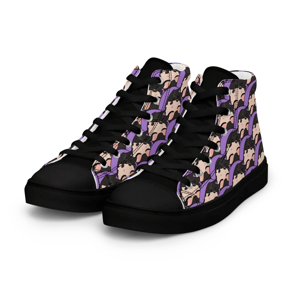 Ladies High Top Canvas Setty Sneakers product image (4)