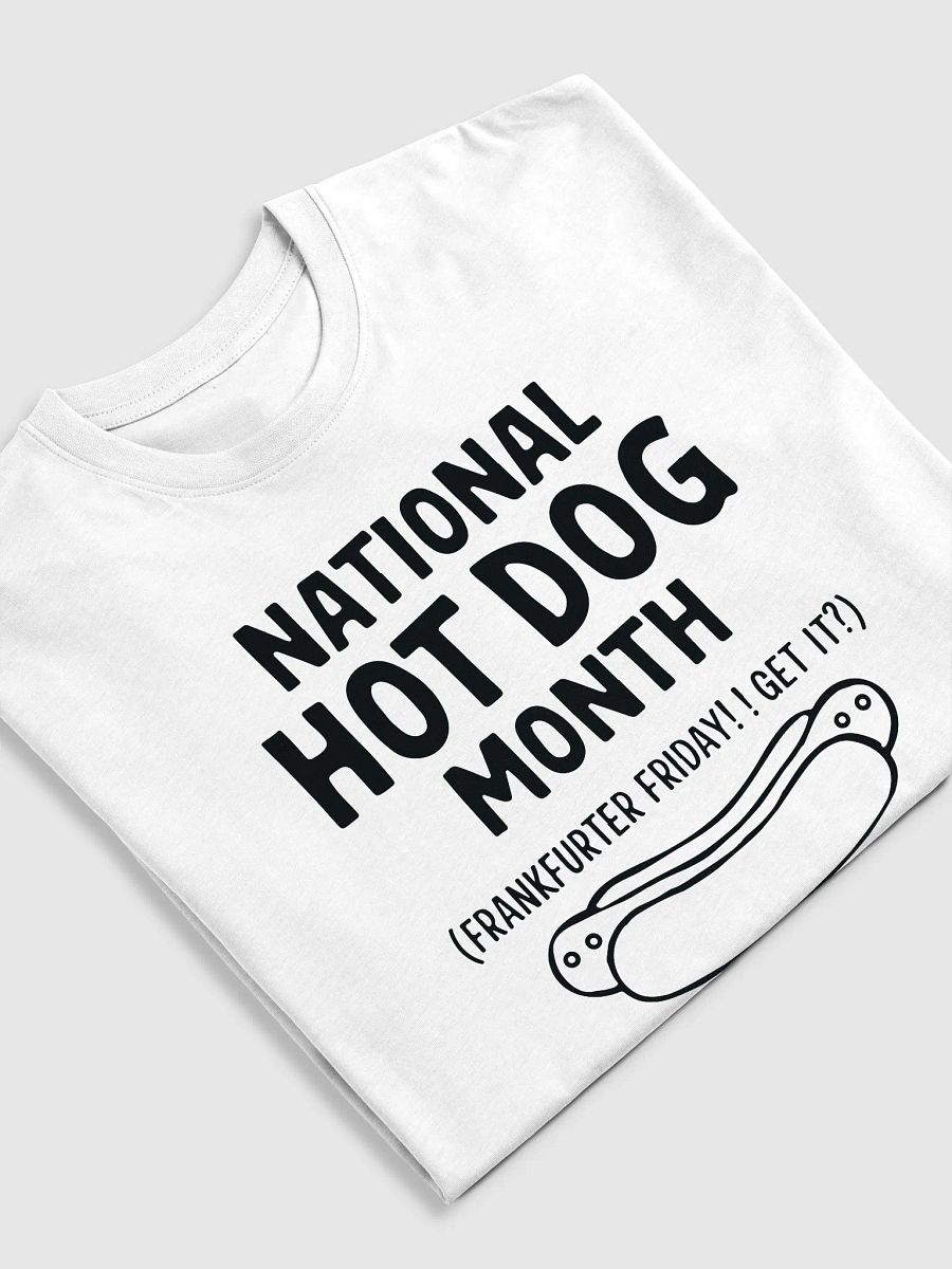 Celebrate National Hot Dog Month T-Shirt product image (2)