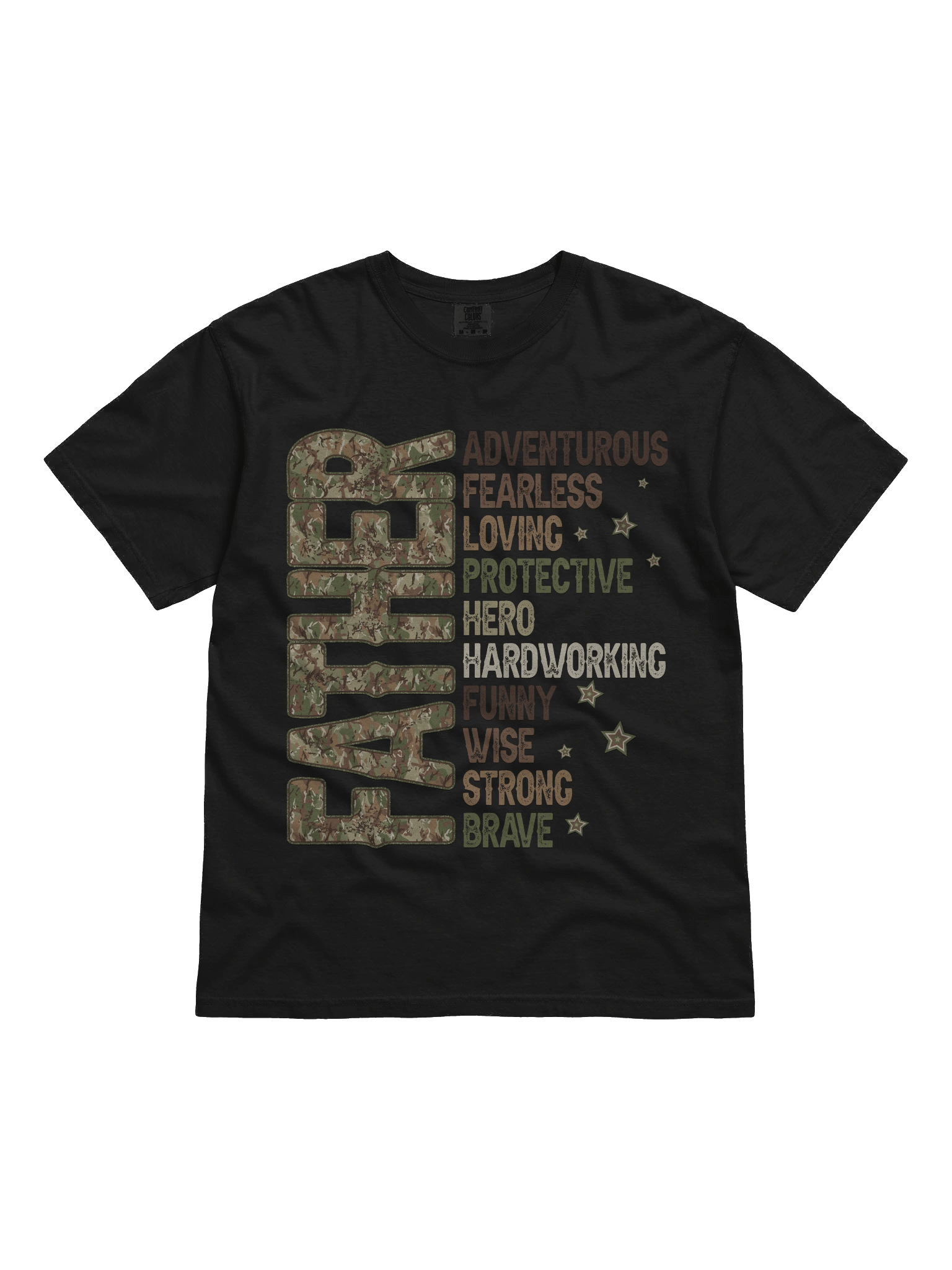 Fatherhood Definition Camo Tee product image (1)