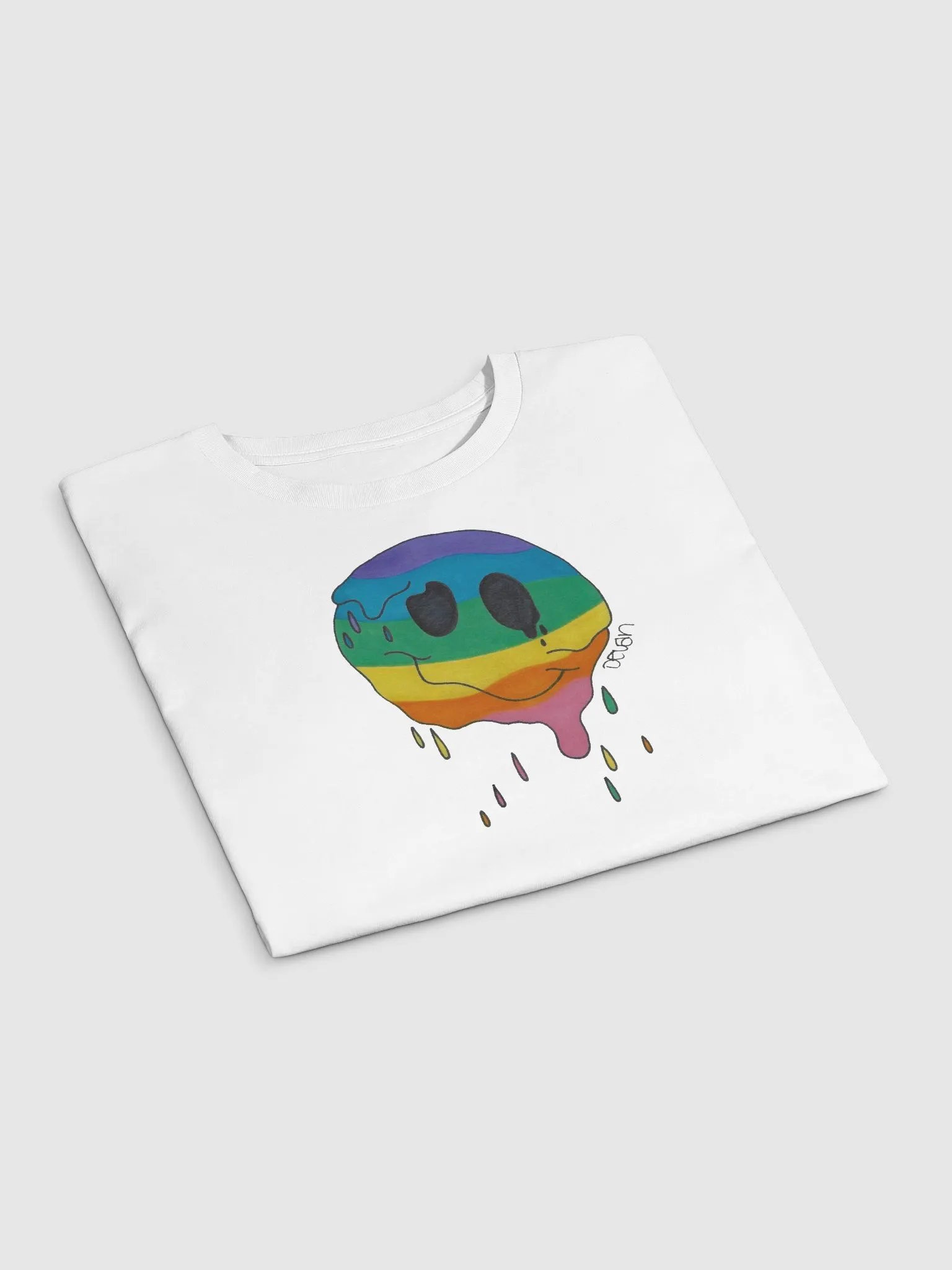 Melted Smiley Crop Top product image (3)