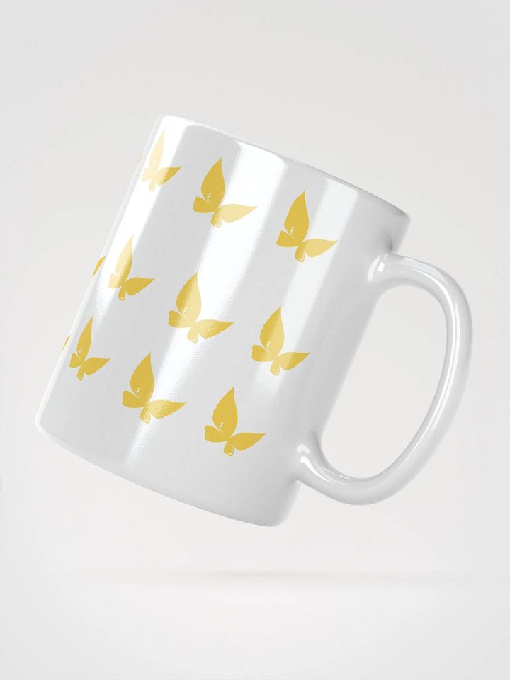 Yellow Butterfly Bliss Mug product image (6)