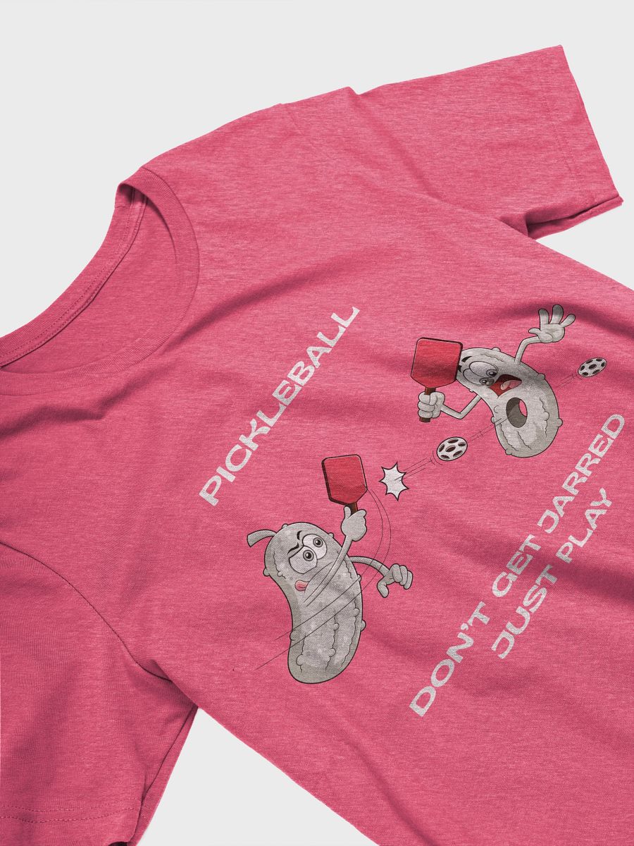 Pickleball Don't Get Jarred Just Play Supersoft T-Shirt product image (25)