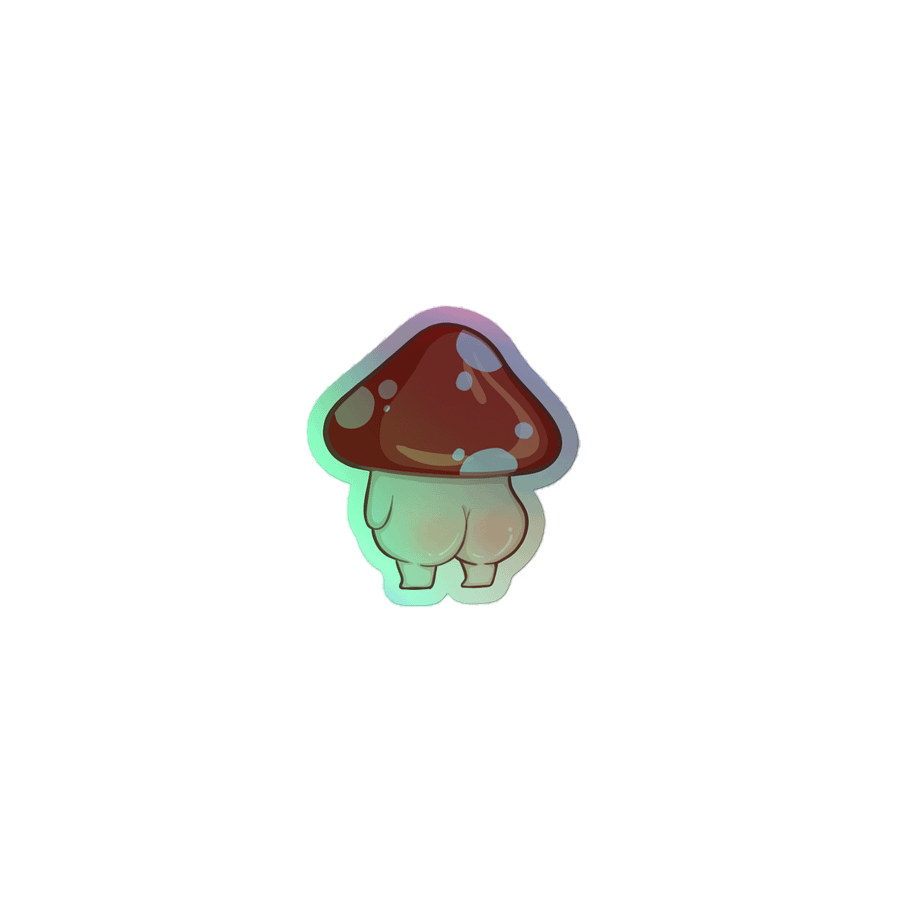 Mushroom booty Sticker product image (1)
