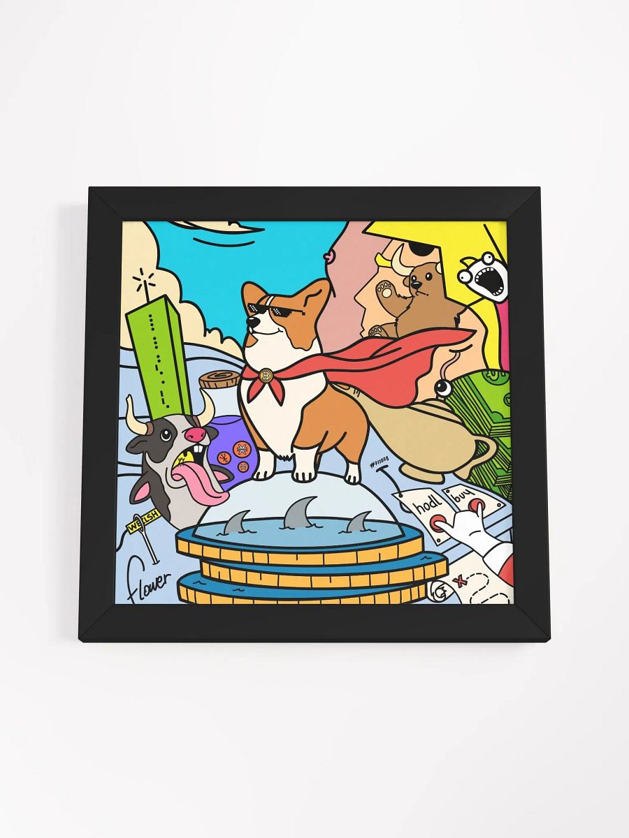 Celebrating the Journey of $Welsh - Framed High-Quality Matte Poster product image (4)