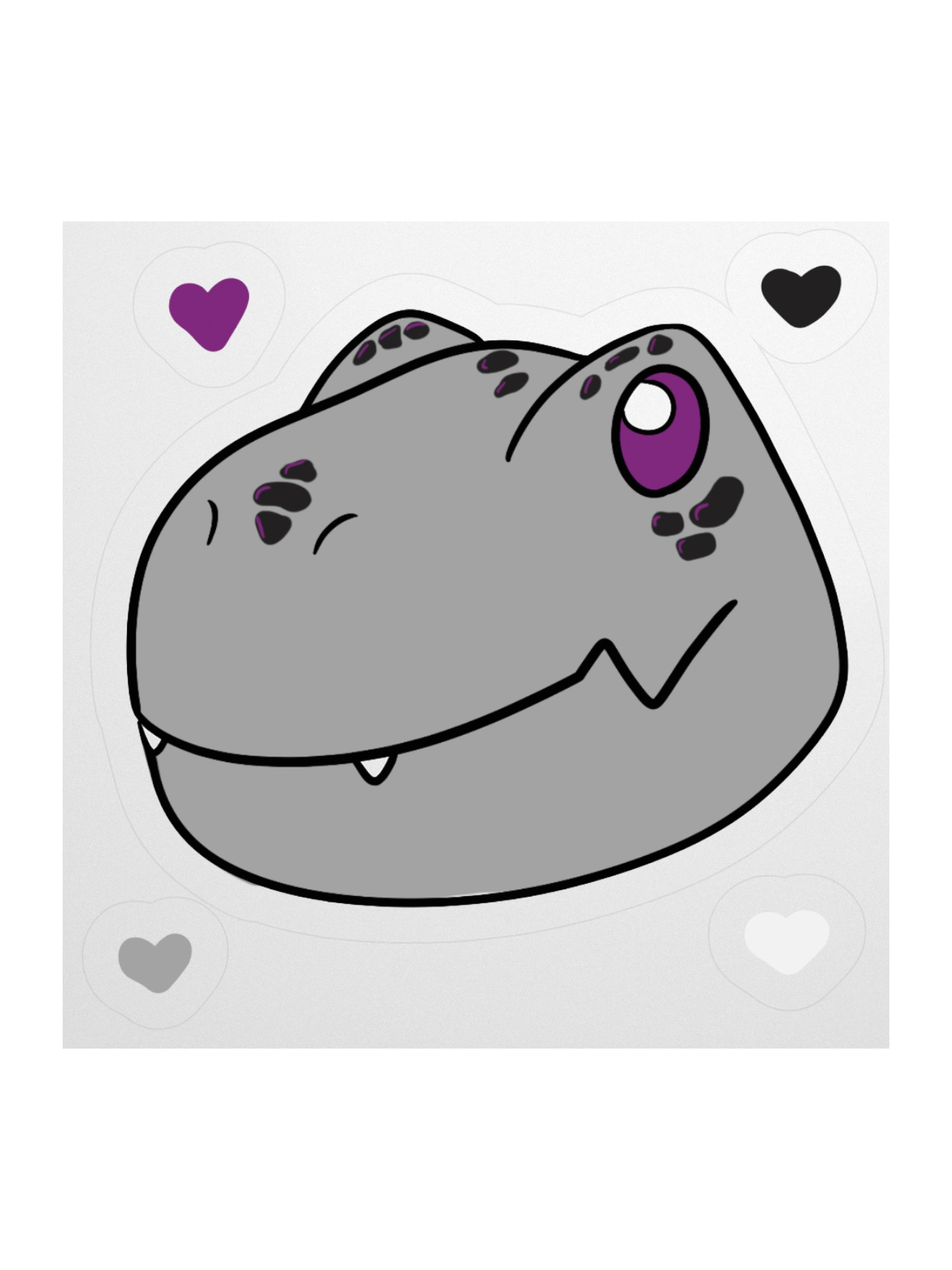 Pride Dinos - Asexual T. Rex product image (2)