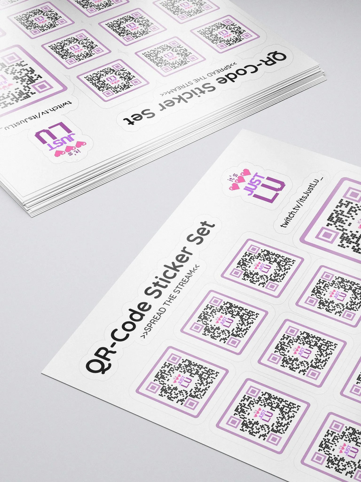QR-Code Sticker Set product image (5)
