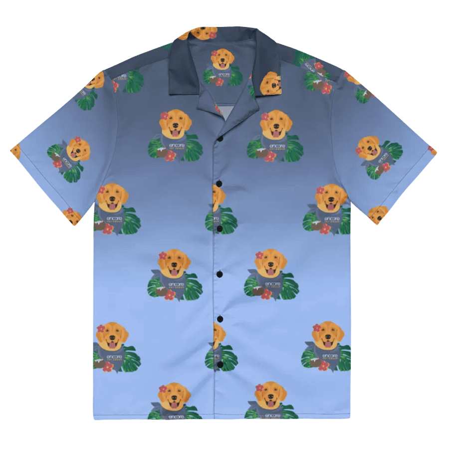 Encore Vet Group Sunshine Golden Hawaiian Shirt product image (4)