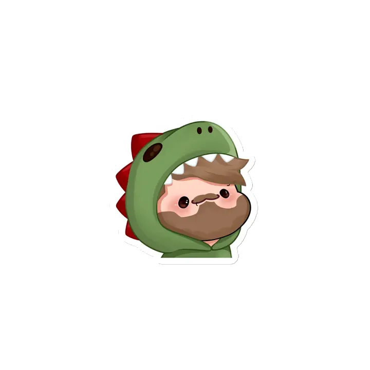 Dino Onesie Magnet product image (1)