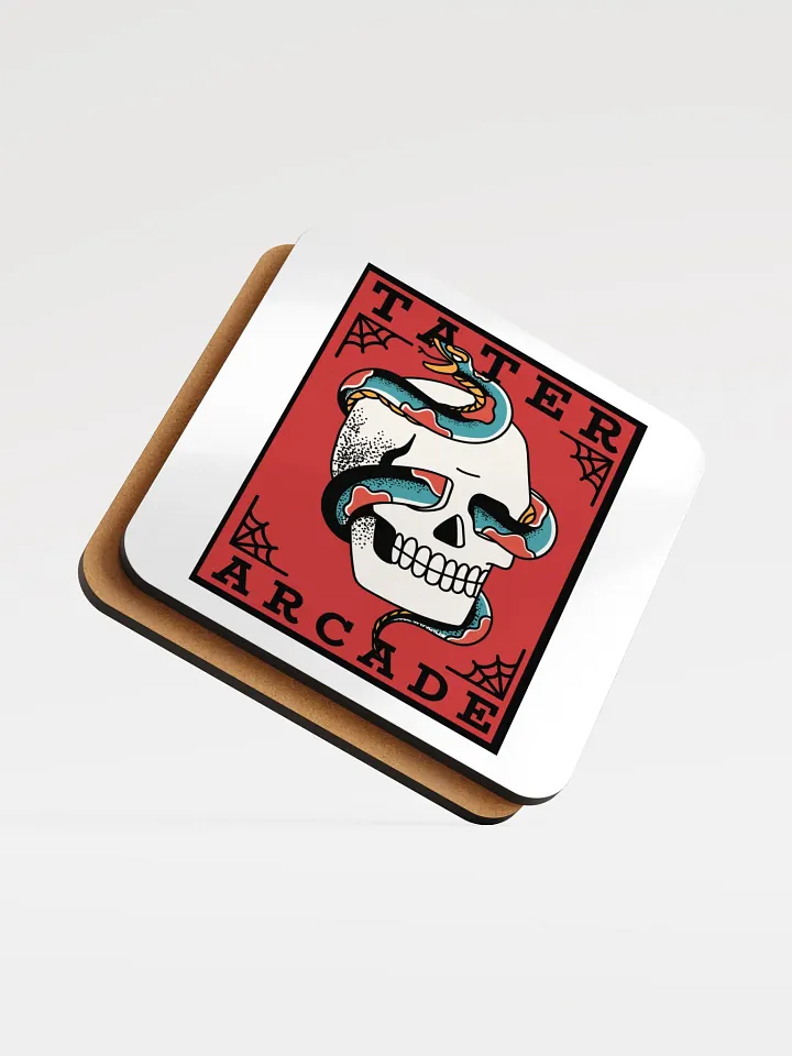 Traditional Snakes and Skulls Coaster product image (1)