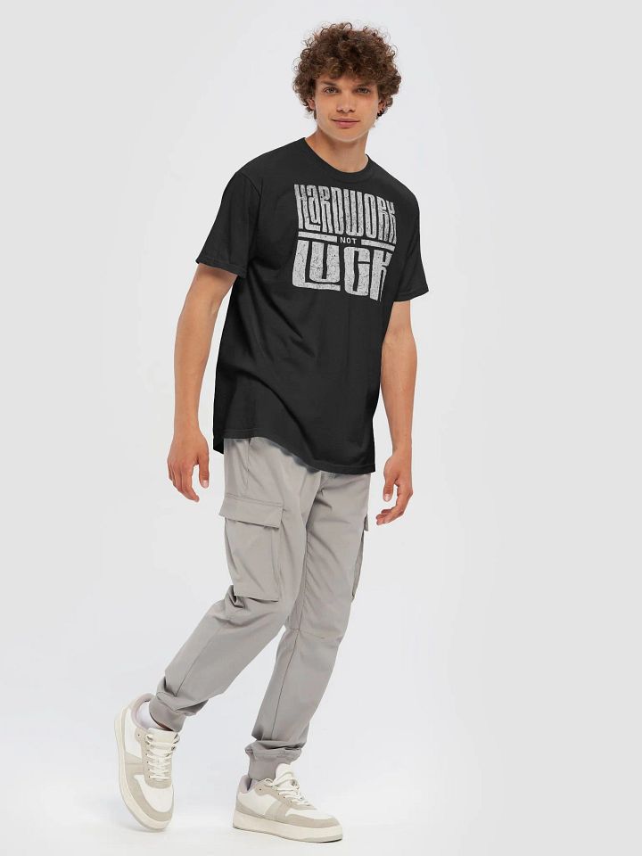 Hard Work Not Luck - Motivational Hustle Tee product image (2)