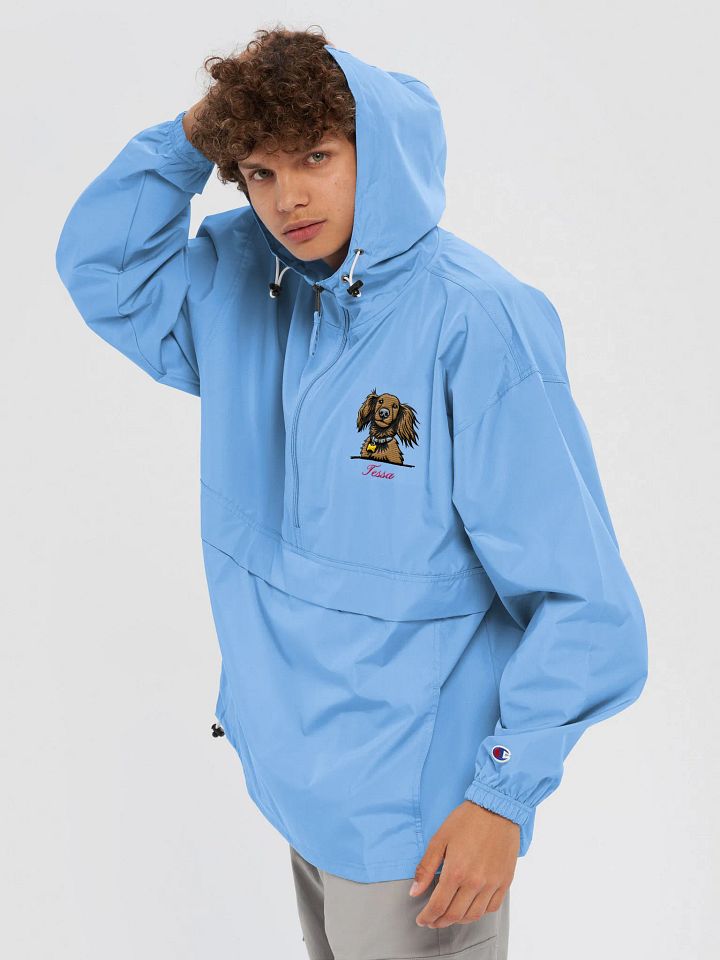YOUR DACHSHUND! / CHAMPION PACKABLE JACKET (UNISEX) / EMBROIDERED product image (1)