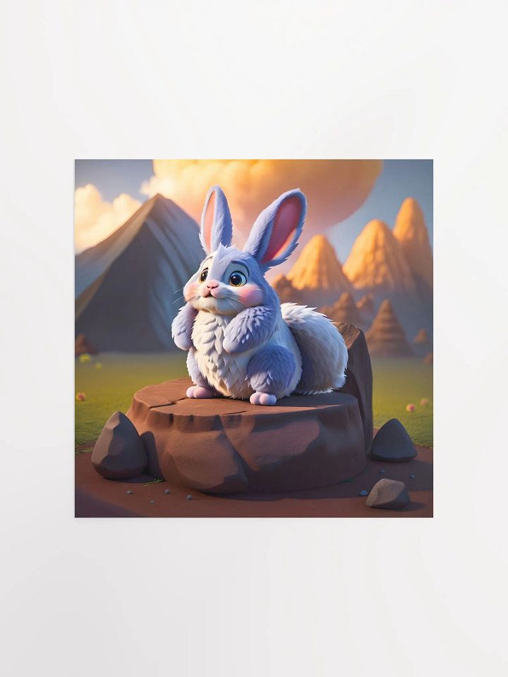 Endangered Species - Mexico - Volcano Rabbit Poster product image (1)