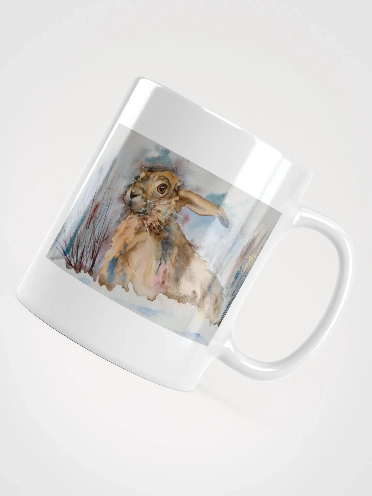 Snowy Hare Mug product image (12)