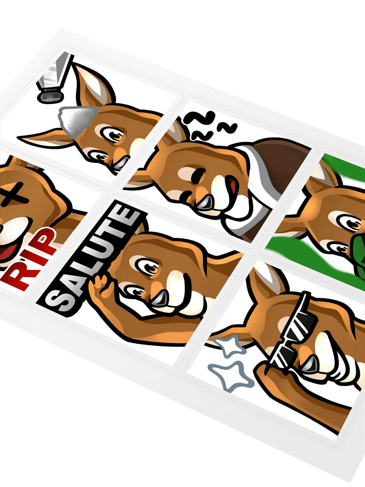 Emote Sticker Pack 4 product image (2)