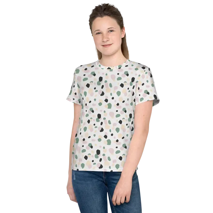 Terrazzo Dreams Youth T-Shirt product image (2)