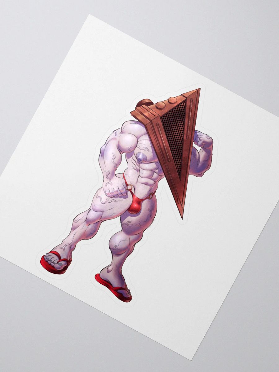 Silent Hill Summer Pyramid Head Sticker product image (2)