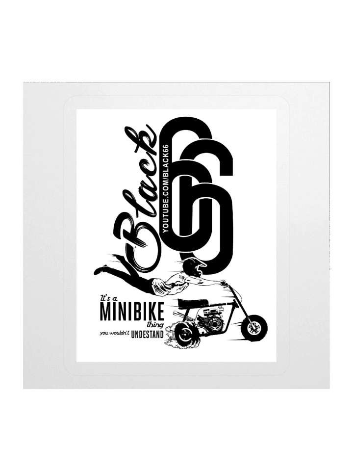 It's a Mini Bike Thing Sticker product image (1)