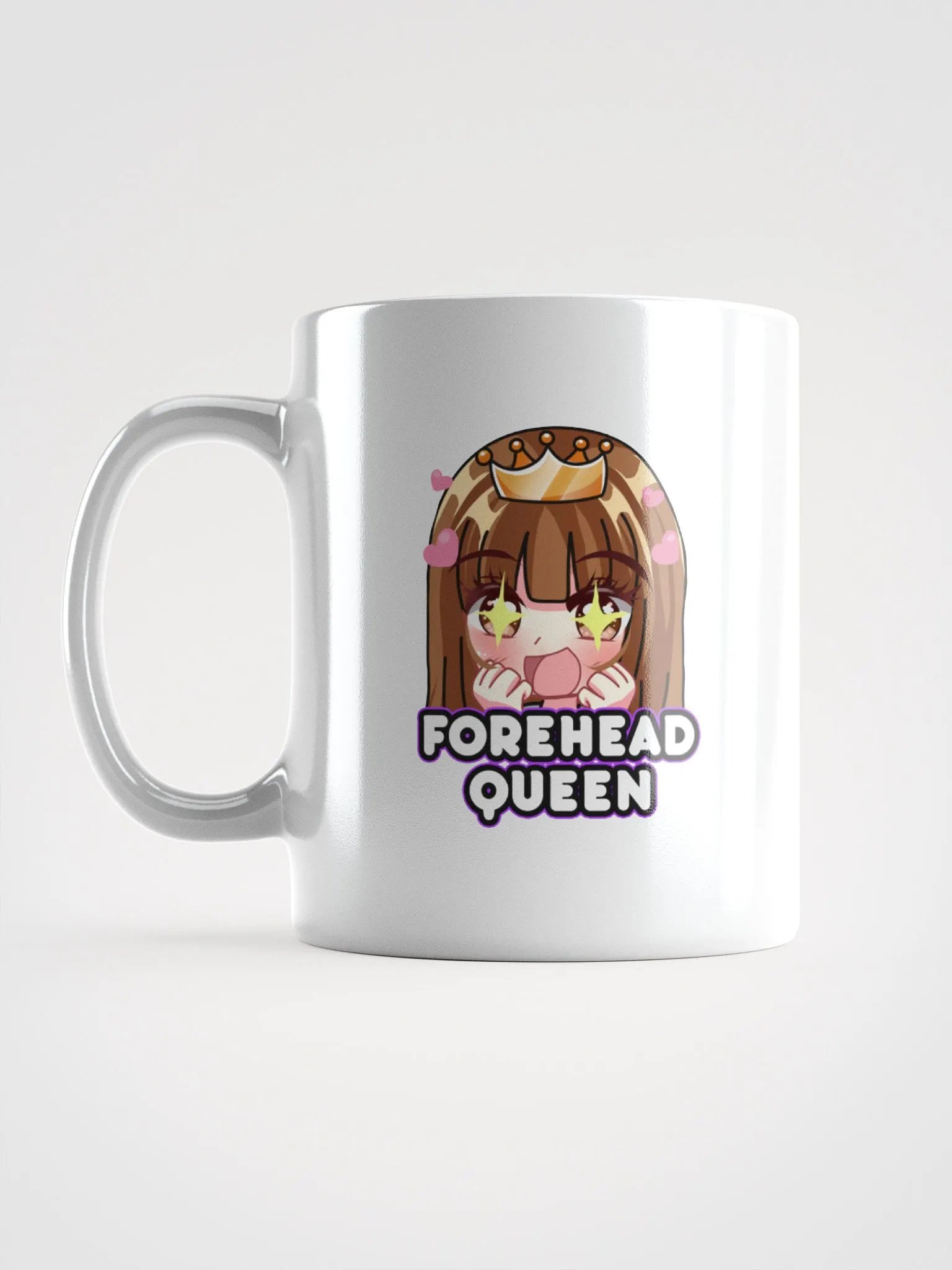 Forehead Queen White Mug product image (6)