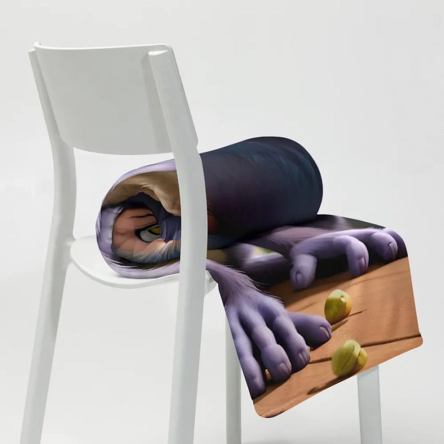 Endangered Species - Mexico - Spider Monkey Throw Blanket product image (9)