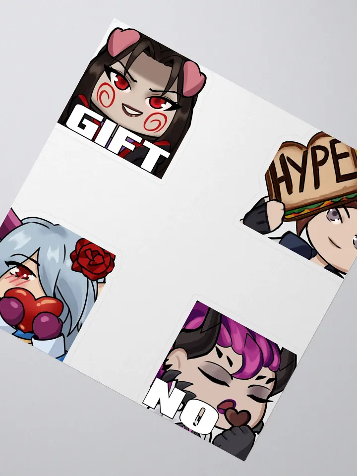 Choco Emote Sticker Pack 4 product image (2)