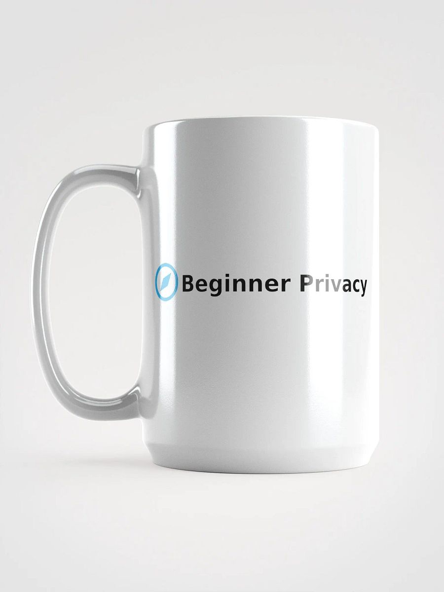 Beginner Privacy Simple White Mug product image (3)