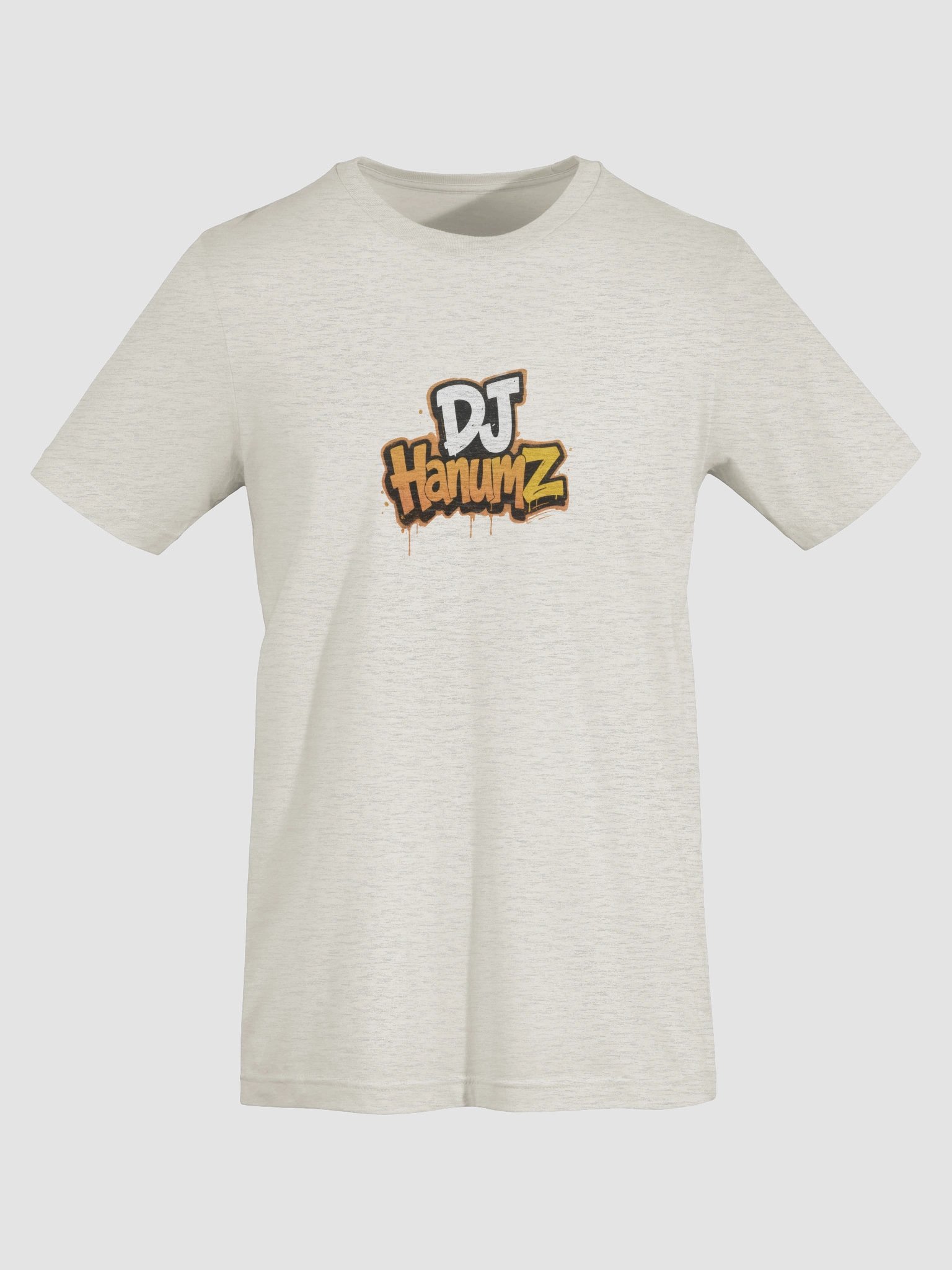 DJ HanumZ Name T-Shirt Heather Grey product image (7)