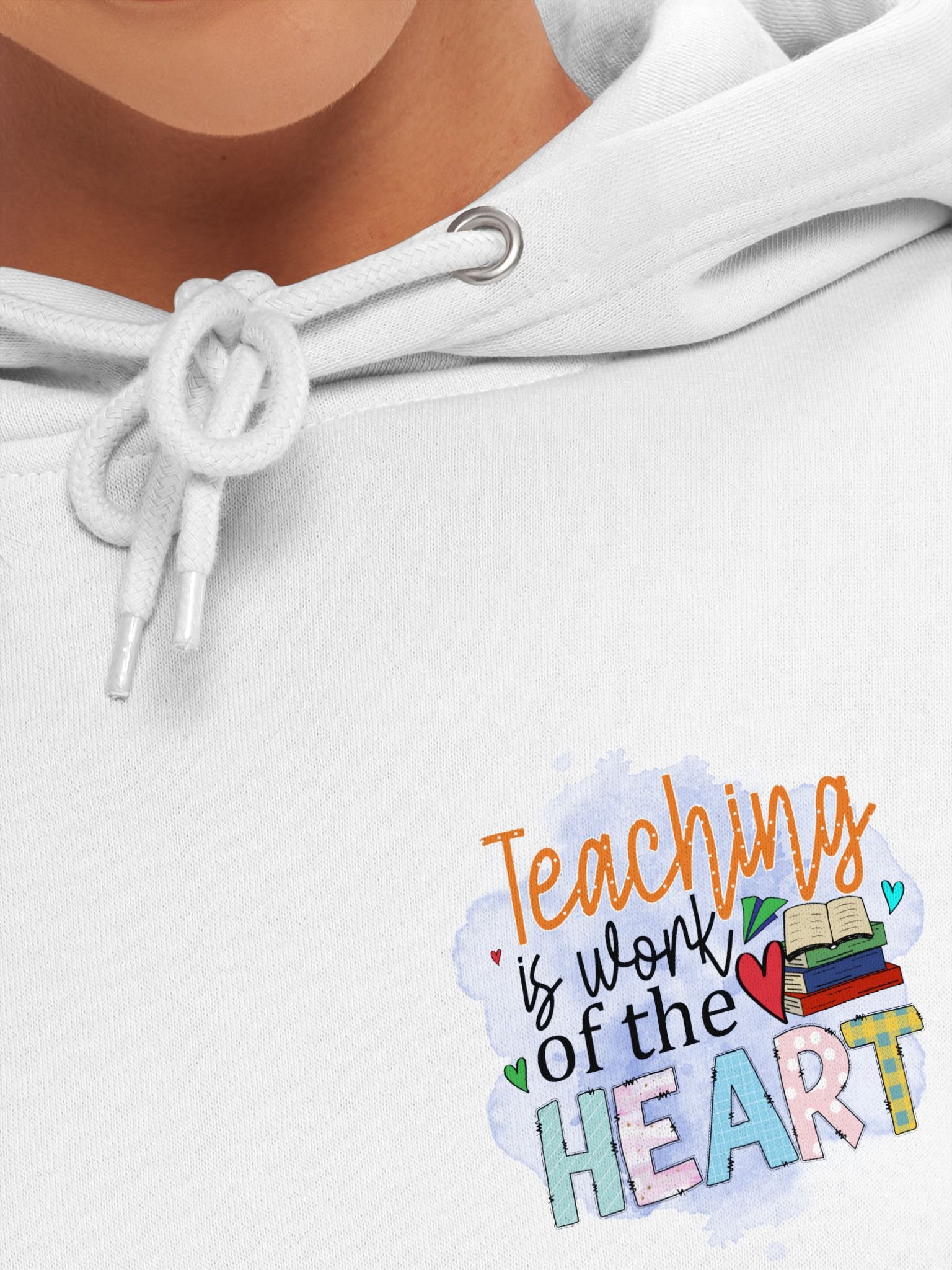 Teaching is Work of the heart Hoodie product image (7)