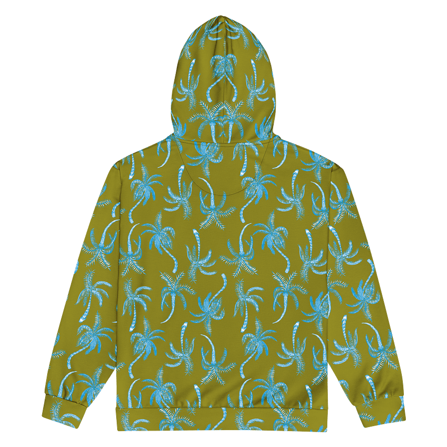 Neon Palmtree | Recycled ZIP Unisex Hoodie product image (3)