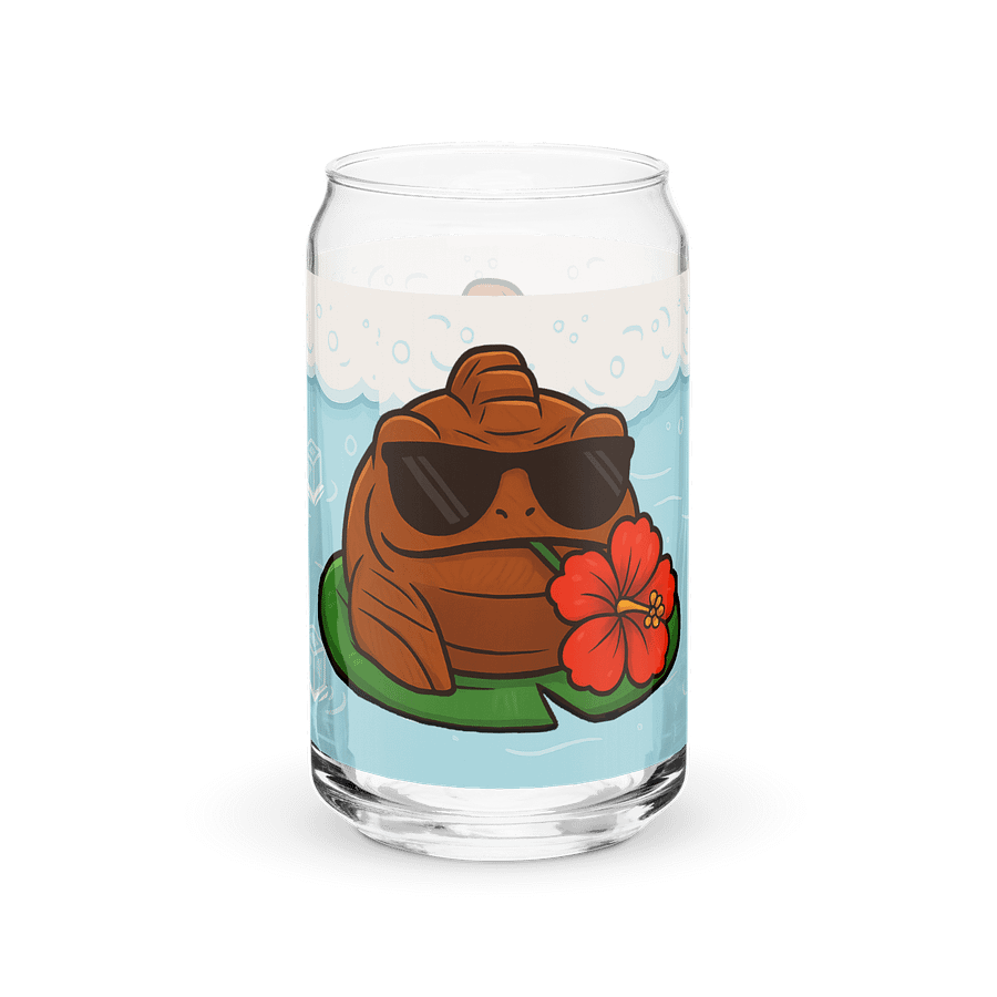 Tropical Frog Cool Can-Shaped Glass product image (4)
