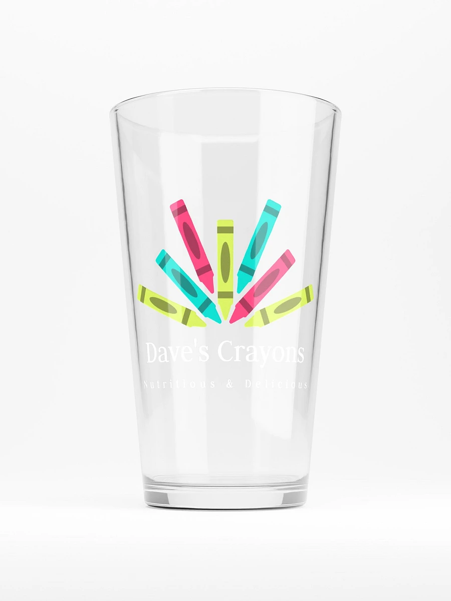 Dave's Crayons - Pint Glass product image (1)