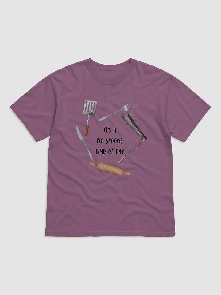 Printed T-Shirt - It's a No Spoons Kind of Day product image (4)
