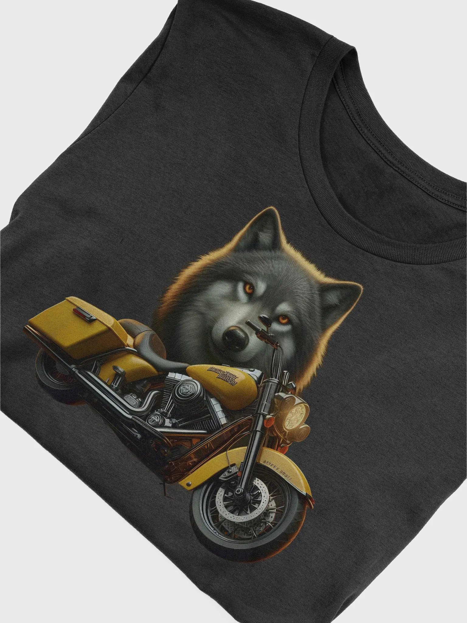 Motorcycle and Wolf - Unisex T-Shirt #16 product image (5)