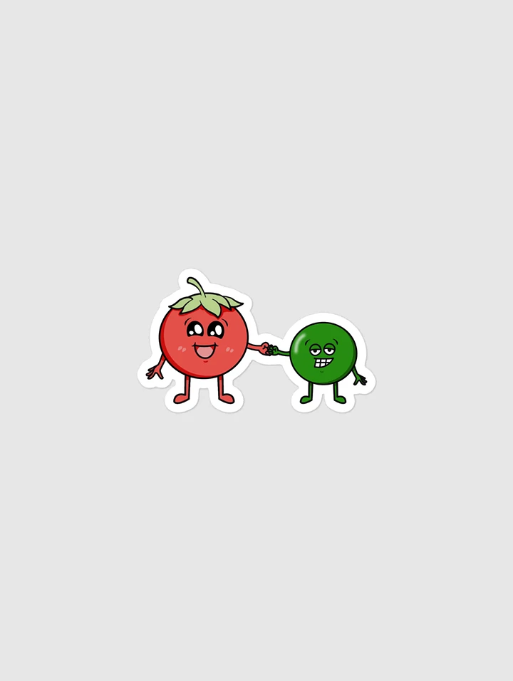 Tomato and Pea | Tier 1 Supporters Character Sticker product image (1)