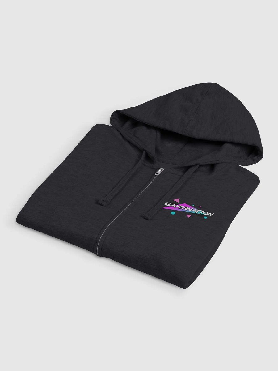 90s SlayerNation Fleece Zip Up Hoodie product image (3)