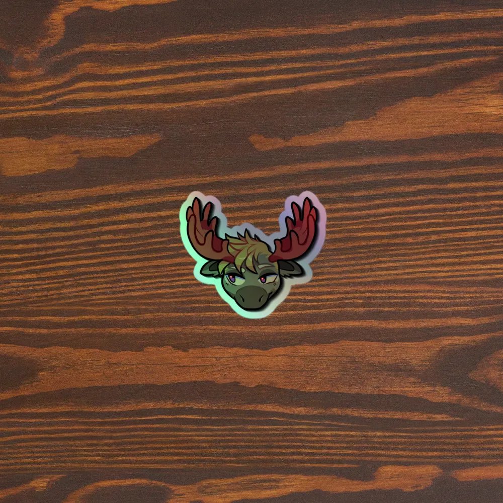 Moose Lounge Holo Sticker product image (5)