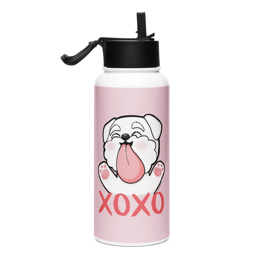 Bailey Kiss Water Bottle Pink product image (1)