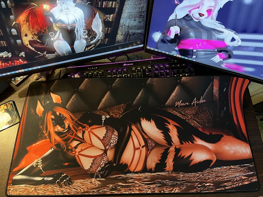 Maeve Pinup - Desk Mat [15.5" x 31.5"] product image (3)