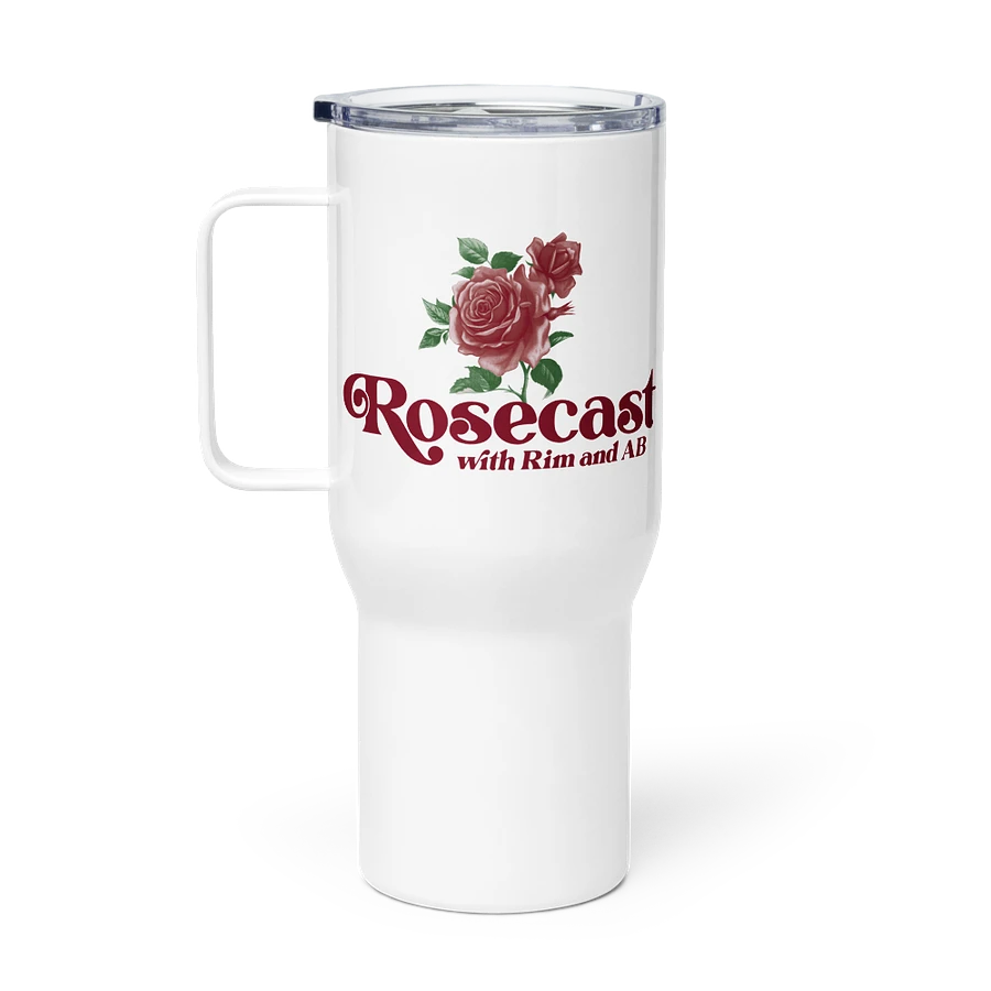 Retro Rose Travel Mug w/ Handle product image (2)