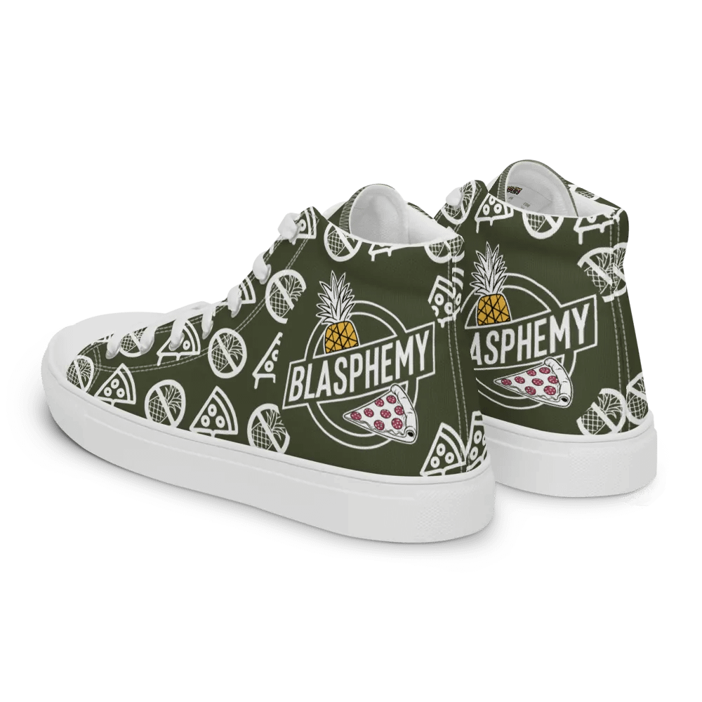 Blasphemy High Top Olive/White Male product image (5)