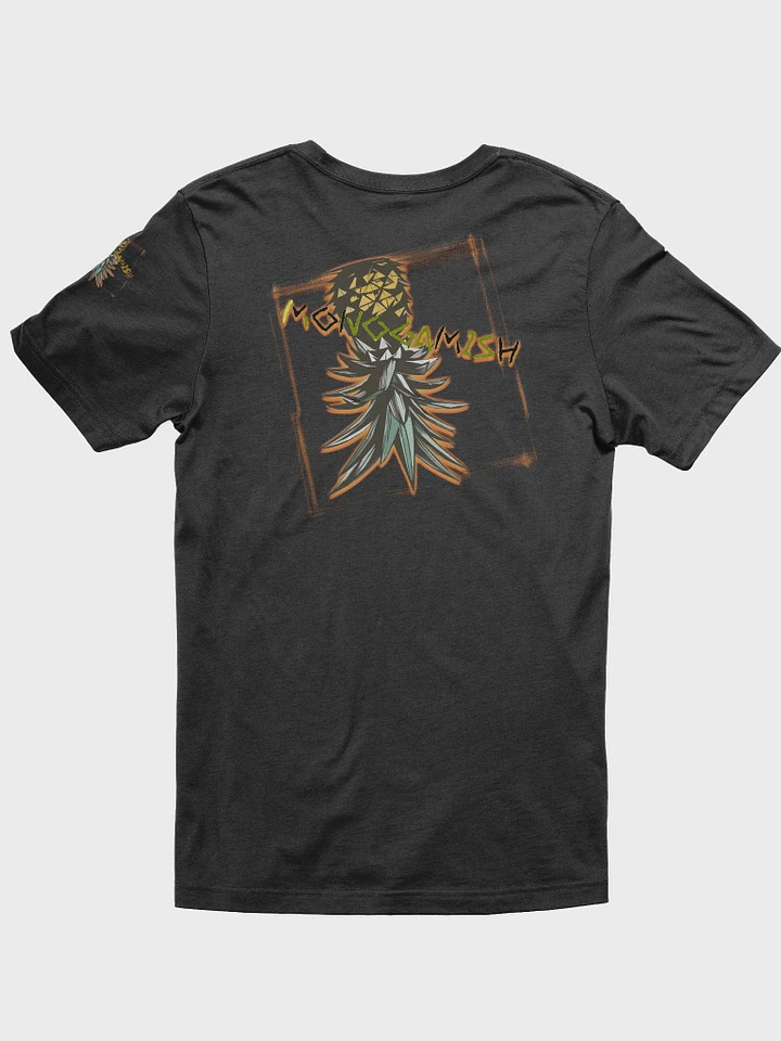 Monogamish upsidedown pineapple back print T-shirt product image (2)