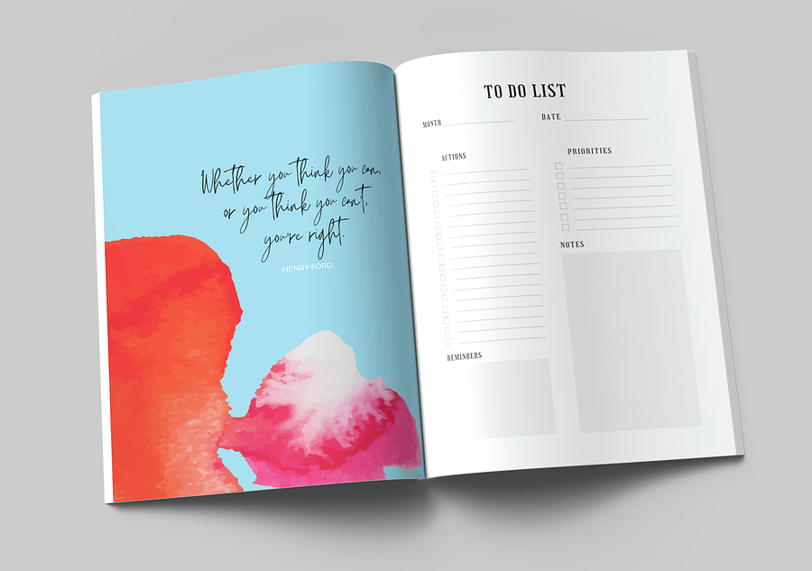 2025 Action Planner for Entrepreneurs and Creatives product image (2)