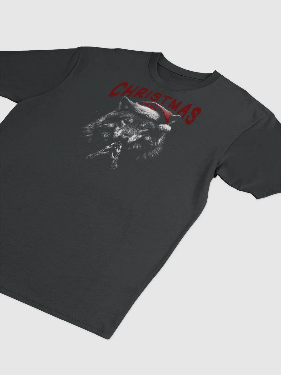 Santa Wolf Christmas Tee product image (3)