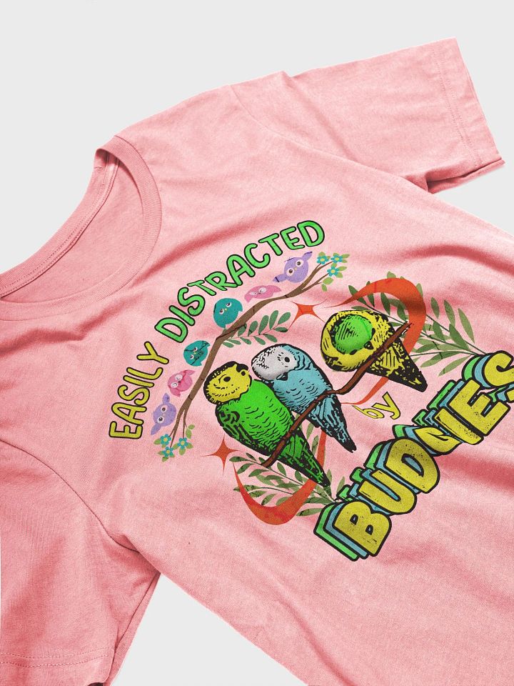 Easily Distracted by Budgies T-Shirt product image (44)