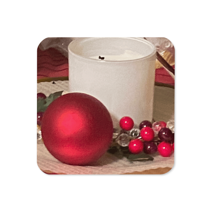 Festive Glow Cork Coaster product image (1)