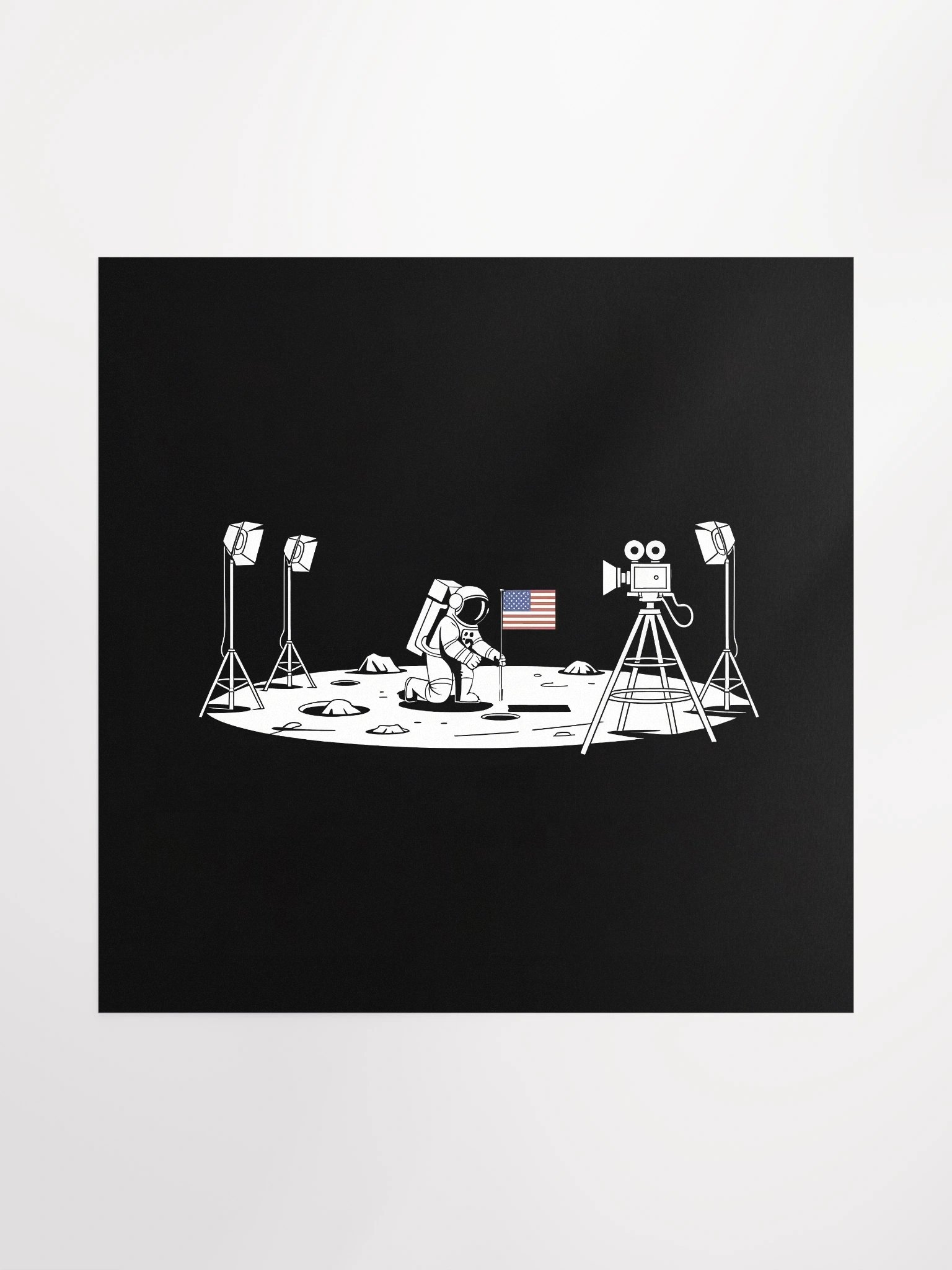 Man on the Moon? Poster 18x18 — TE.POST-04 product image (1)