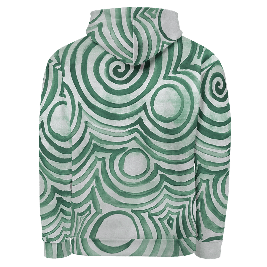 "Green Swirl" Pullover Hoodie product image (3)