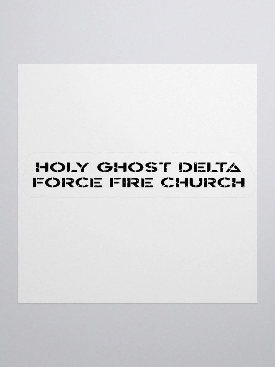 HGDF FIRE CHURCH sticker product image (3)