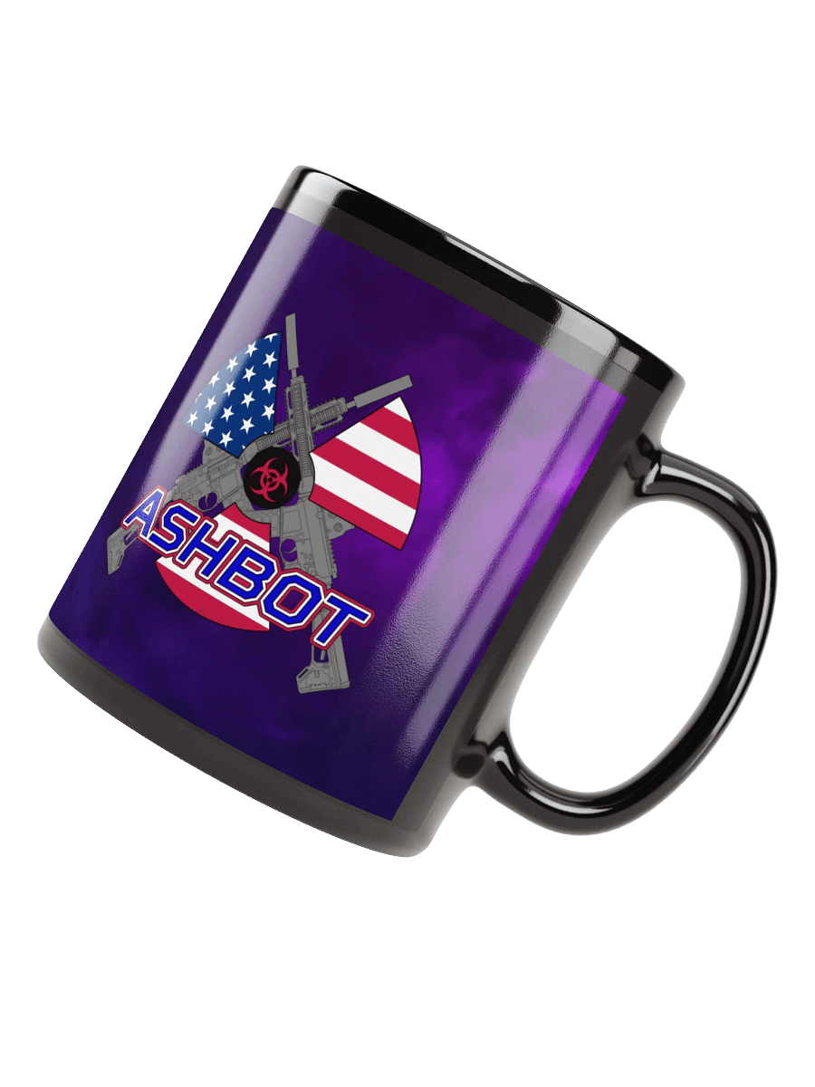 Ashbot / GOML Black Mug product image (8)
